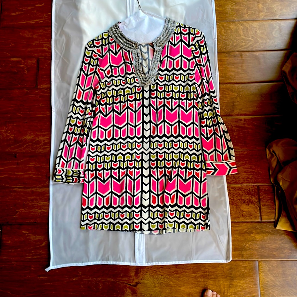 Tory Burch Pre Owned Tunic Xs Slight Defect On Neckline As Shown